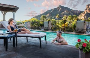 The Joya Terrace Pool at Montelucia Resort, Scottsdale, AZ